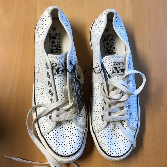 Converse One Star White Sneakers - Picture 2 of 6